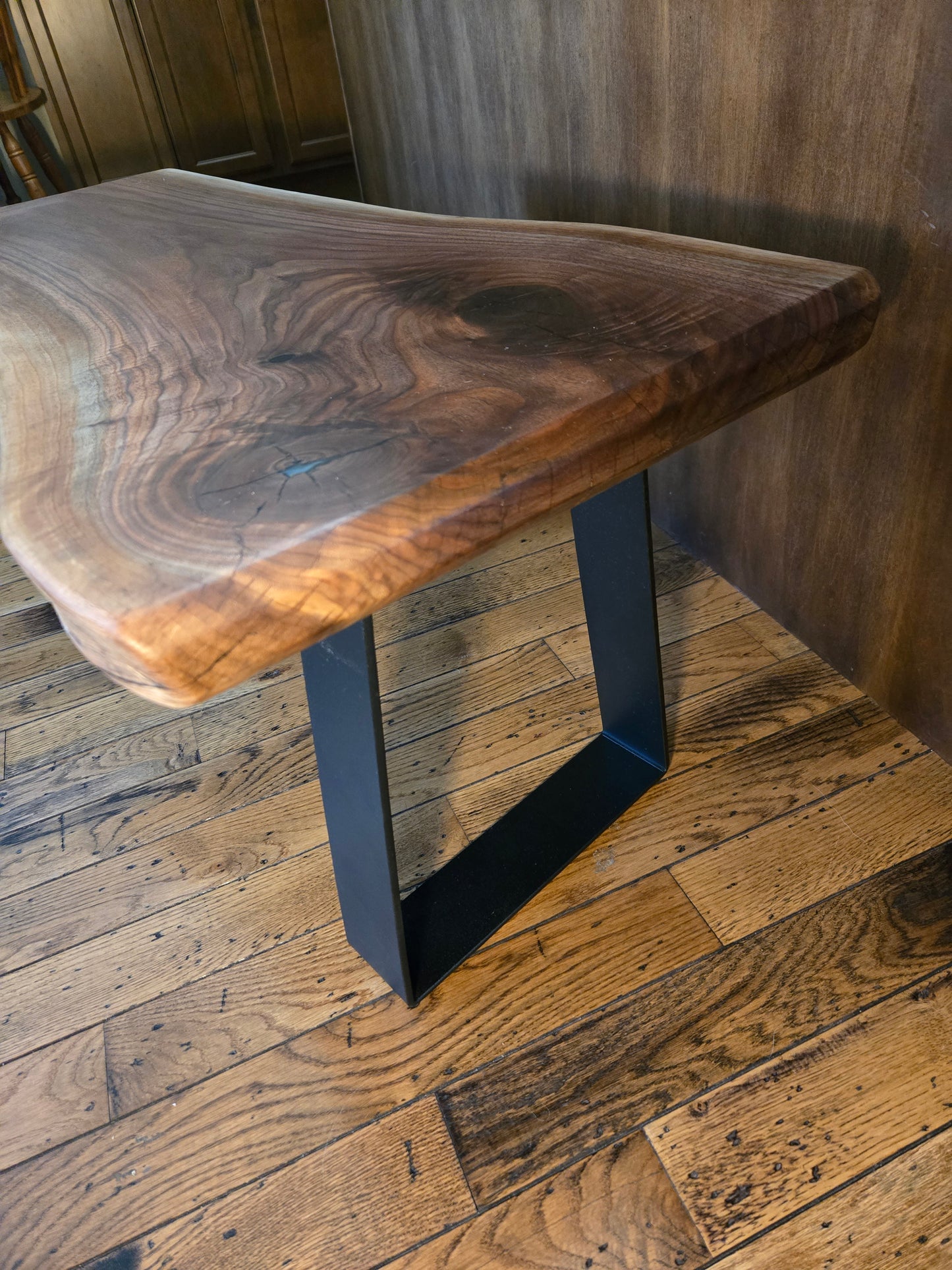 Bench, Live Edge Walnut Bench