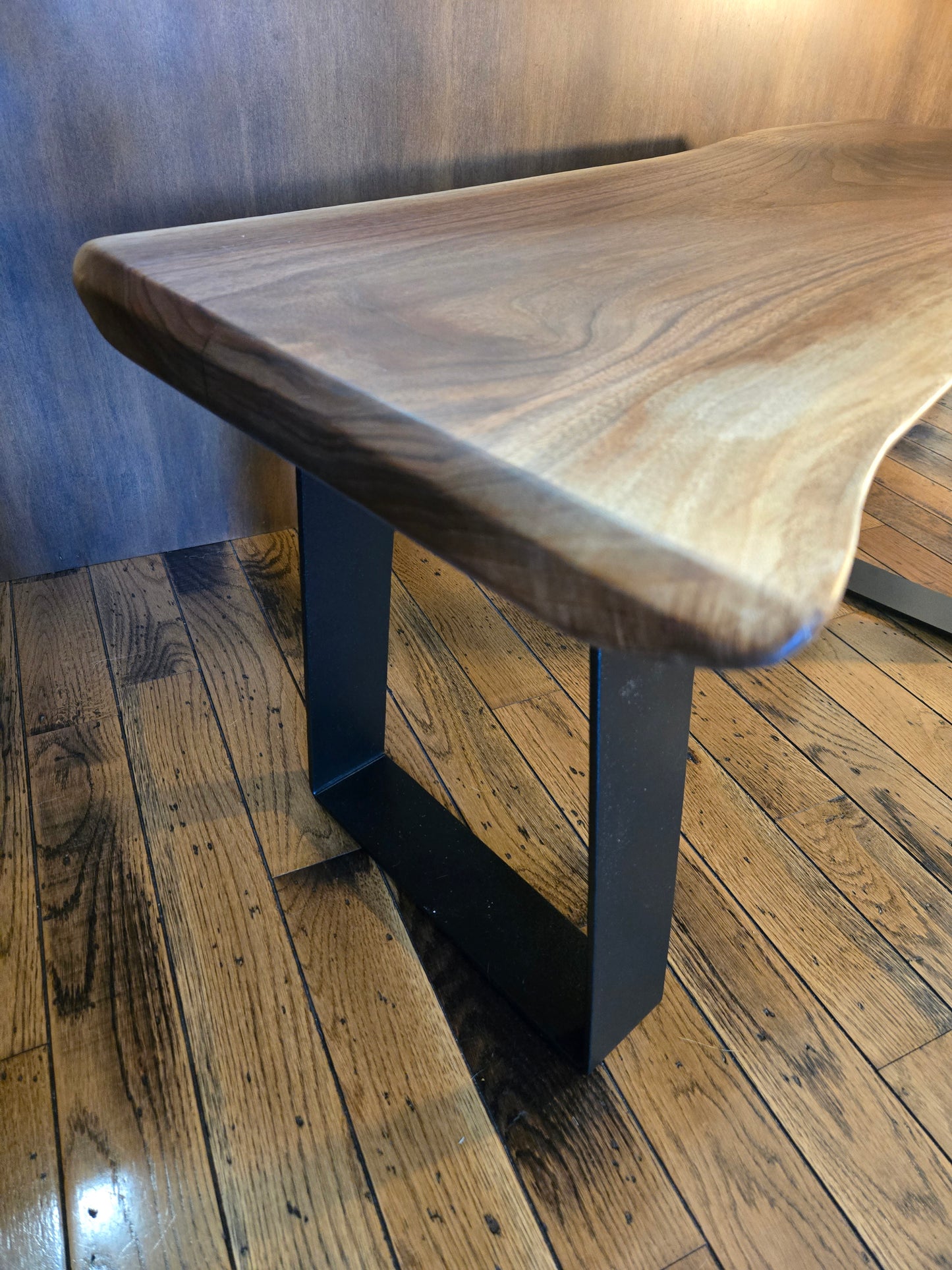Bench, Live Edge Walnut Bench