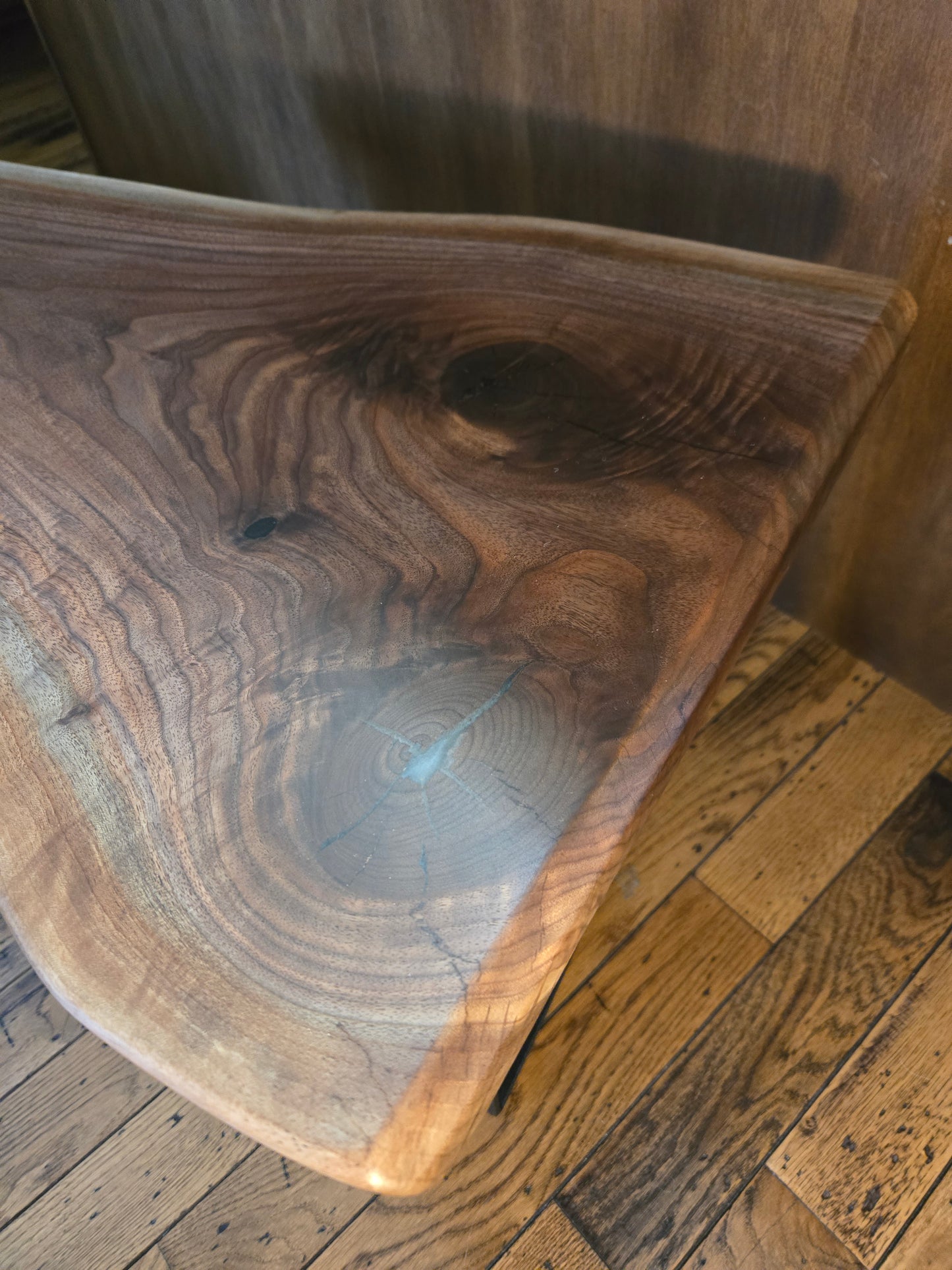Bench, Live Edge Walnut Bench