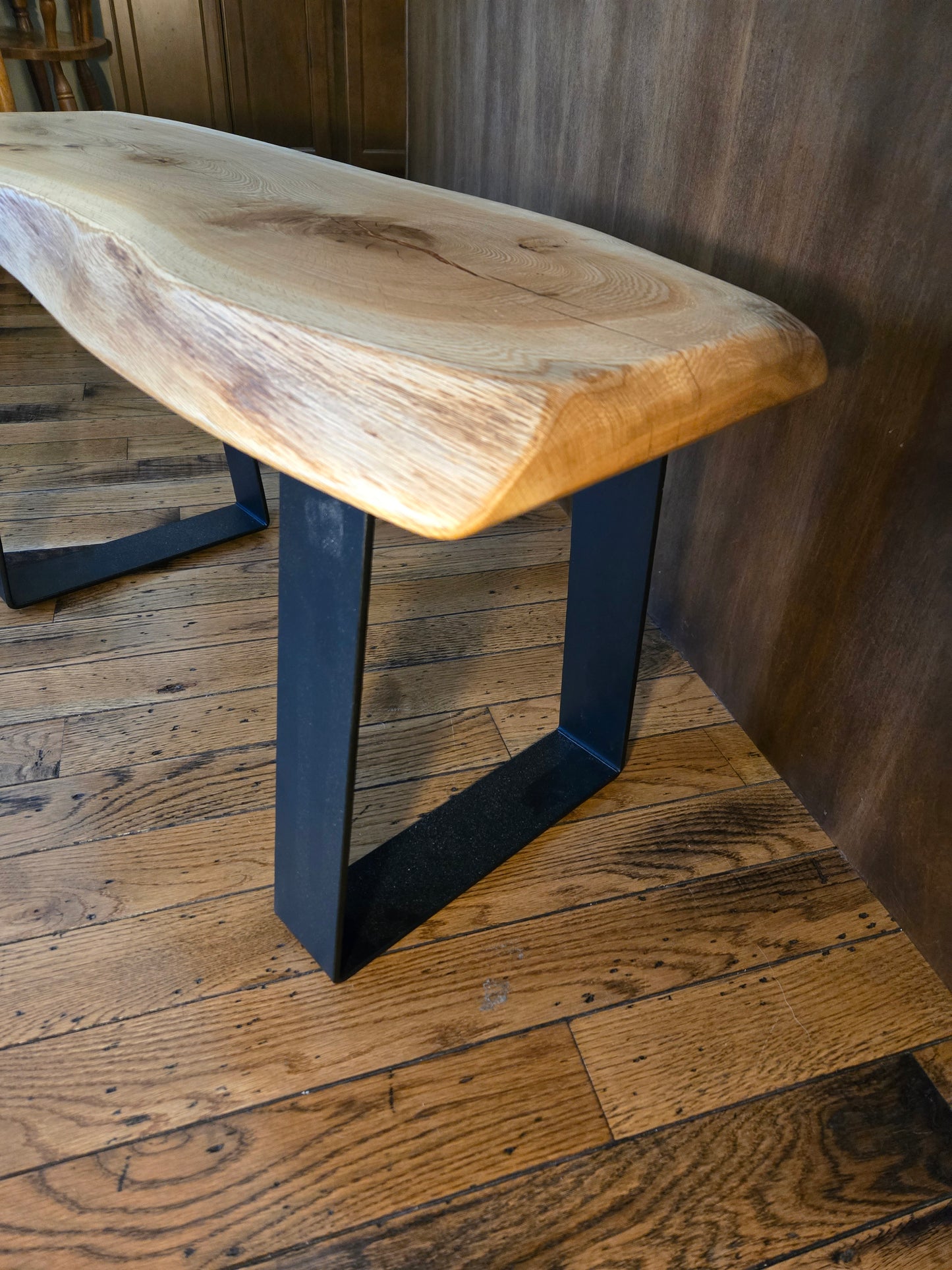 Bench, Live Edge White Oak