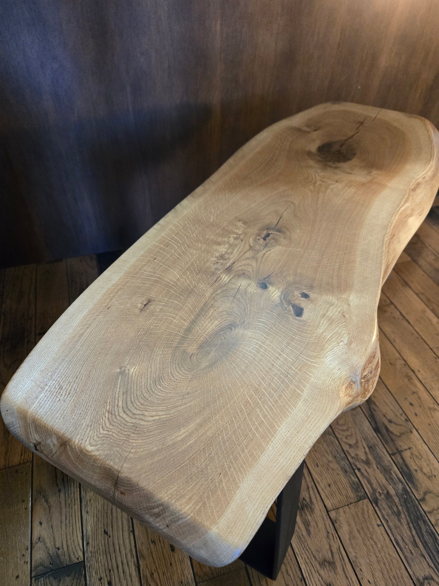 Bench, Live Edge Spalted Maple