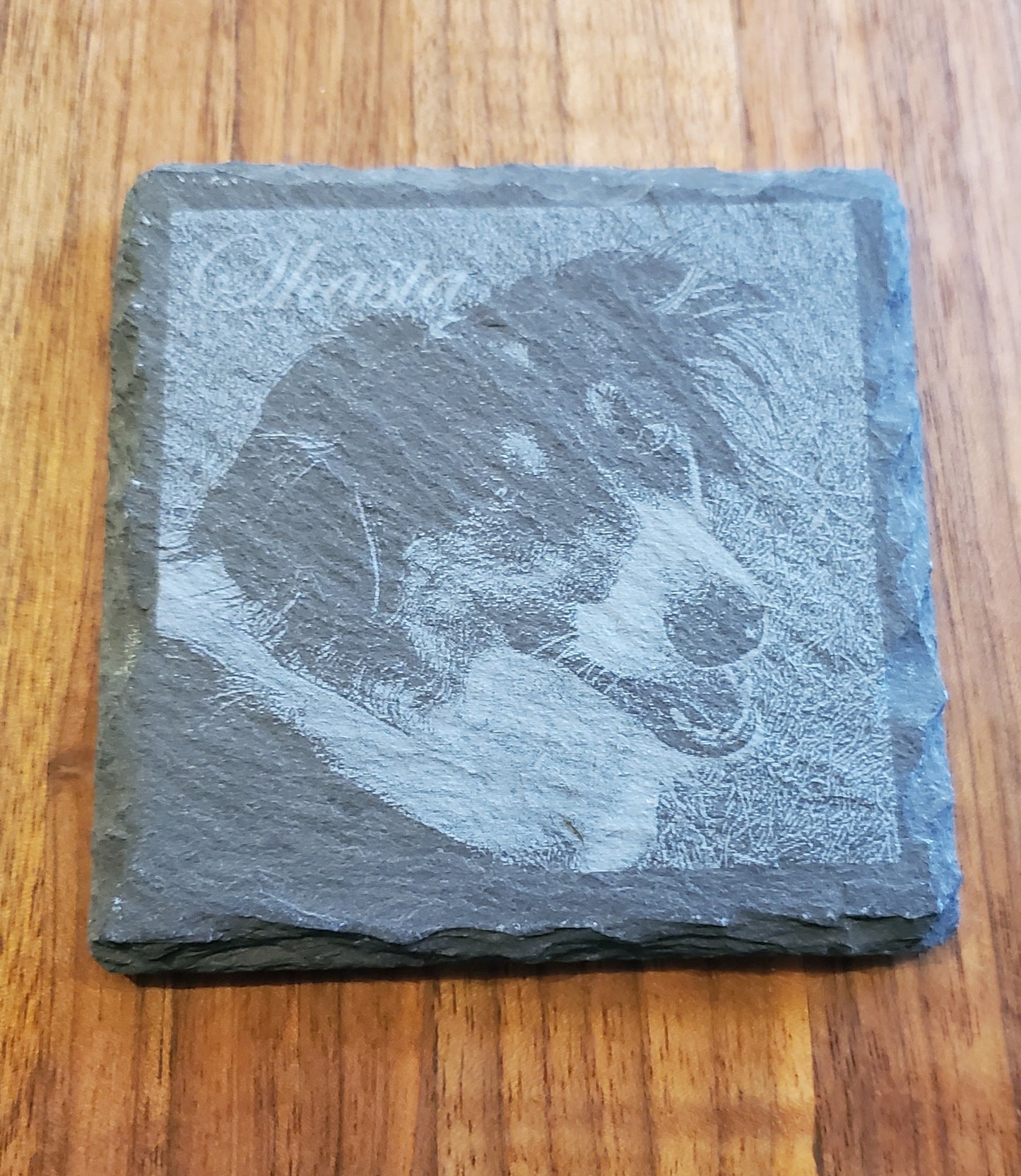 Personalised Laser Engraved Coaster