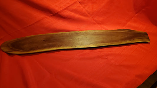 39" Black Walnut Live Edge Charcuterie Board