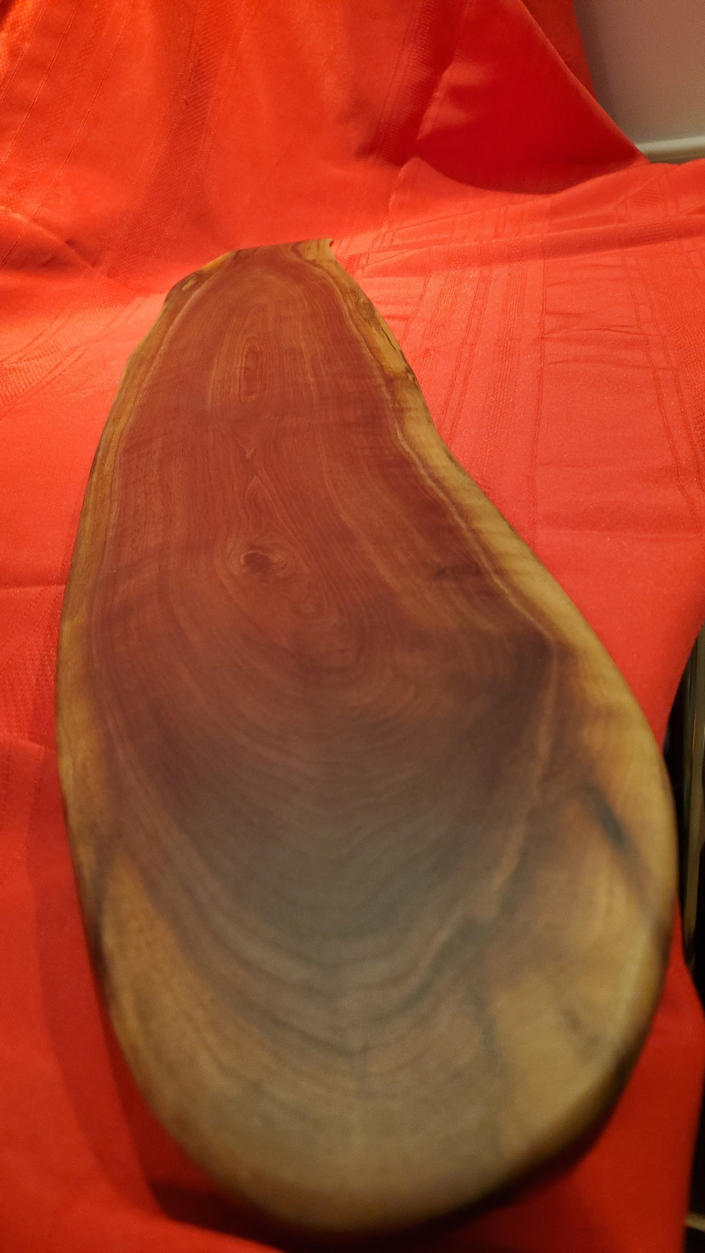 39" Black Walnut Live Edge Charcuterie Board