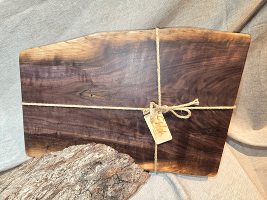 18" Black Walnut Charcuterie Board